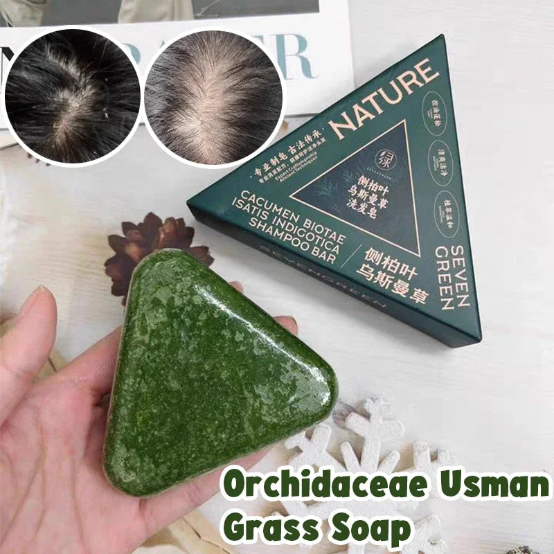 Herbal Anti-Hair Loss Shampoo Bar