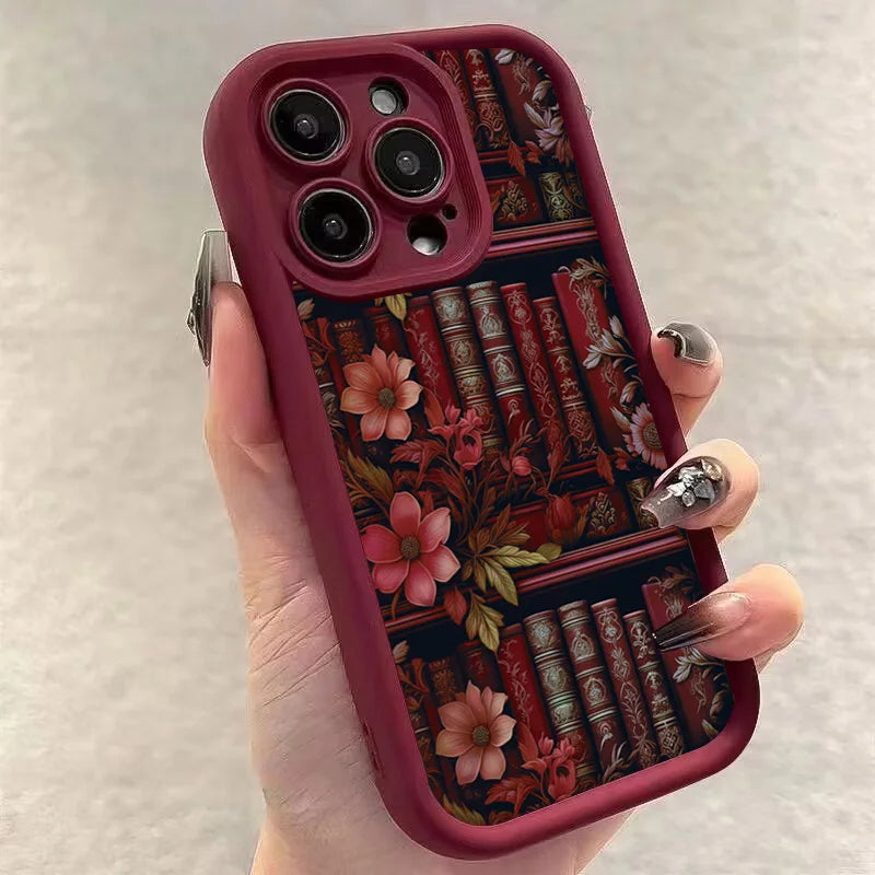 Shockproof Bookshelf iPhone Case