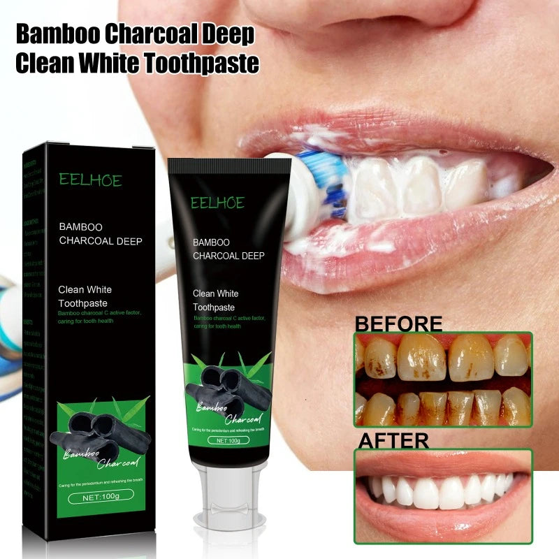 Bamboo Charcoal Teeth Whitening Toothpaste