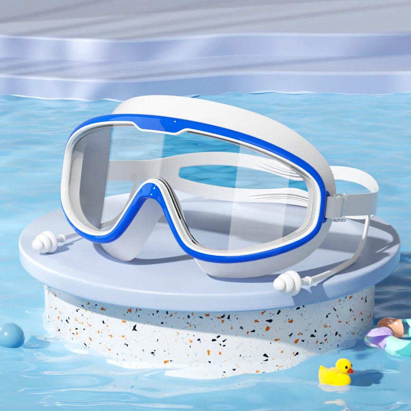 Swimming Goggles For Kids With Earplugs