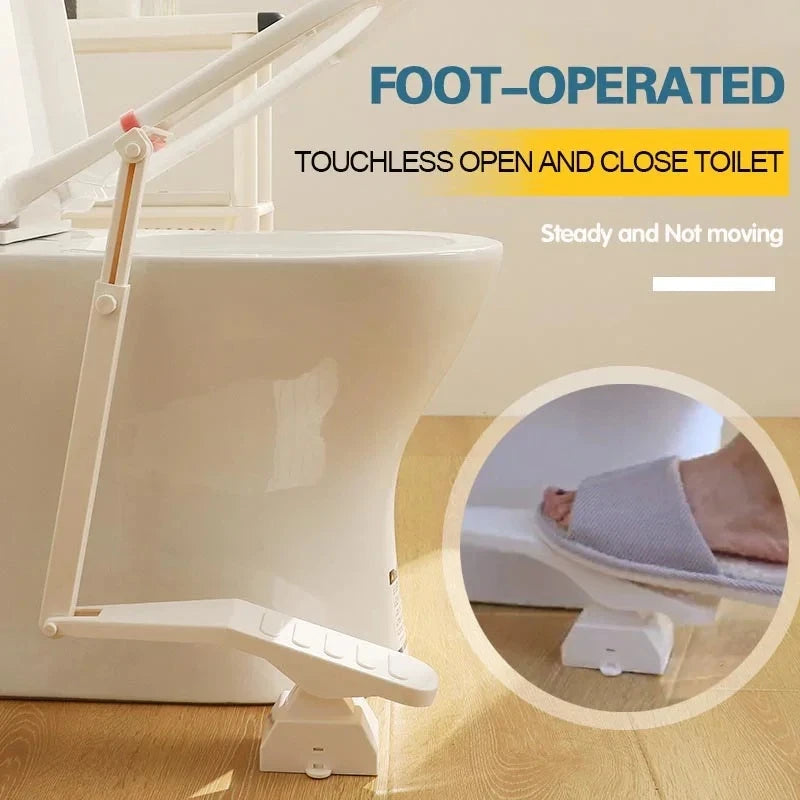 Foot Pedal Toilet Seat Lid Lifter