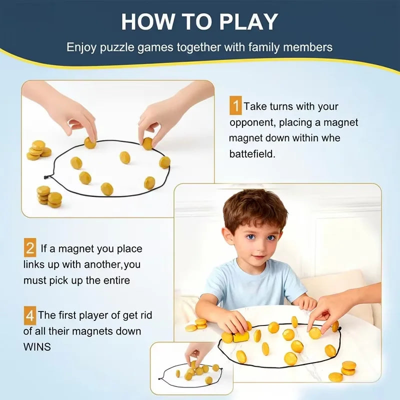 Magnetic Strategy Game
