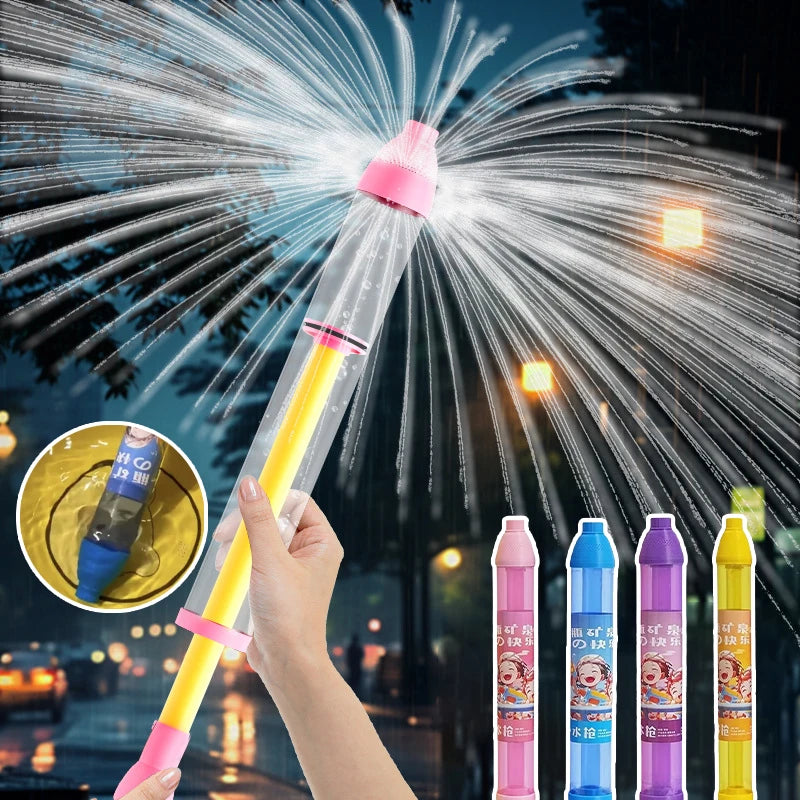 Firework Splashing Water Spray