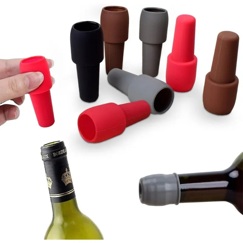 Reusable Silicone Wine Stopper