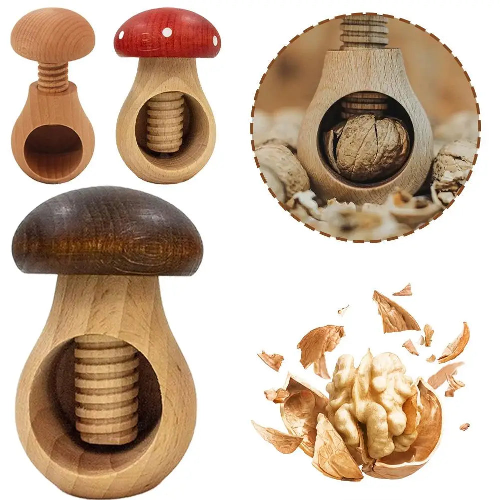 Mushroom Shaped Nut Cracker