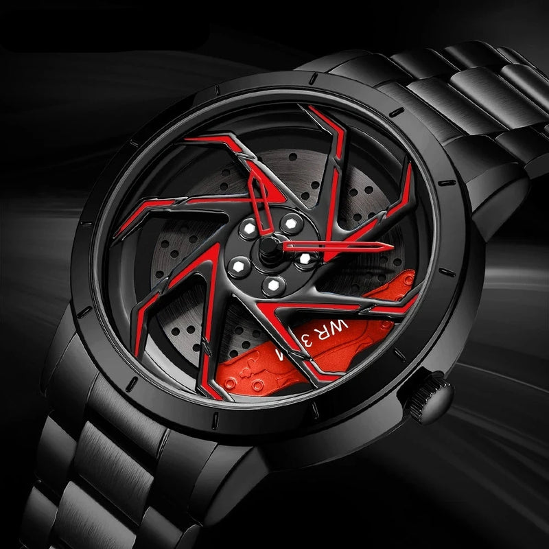 Spinning Wheel Luxury Watch