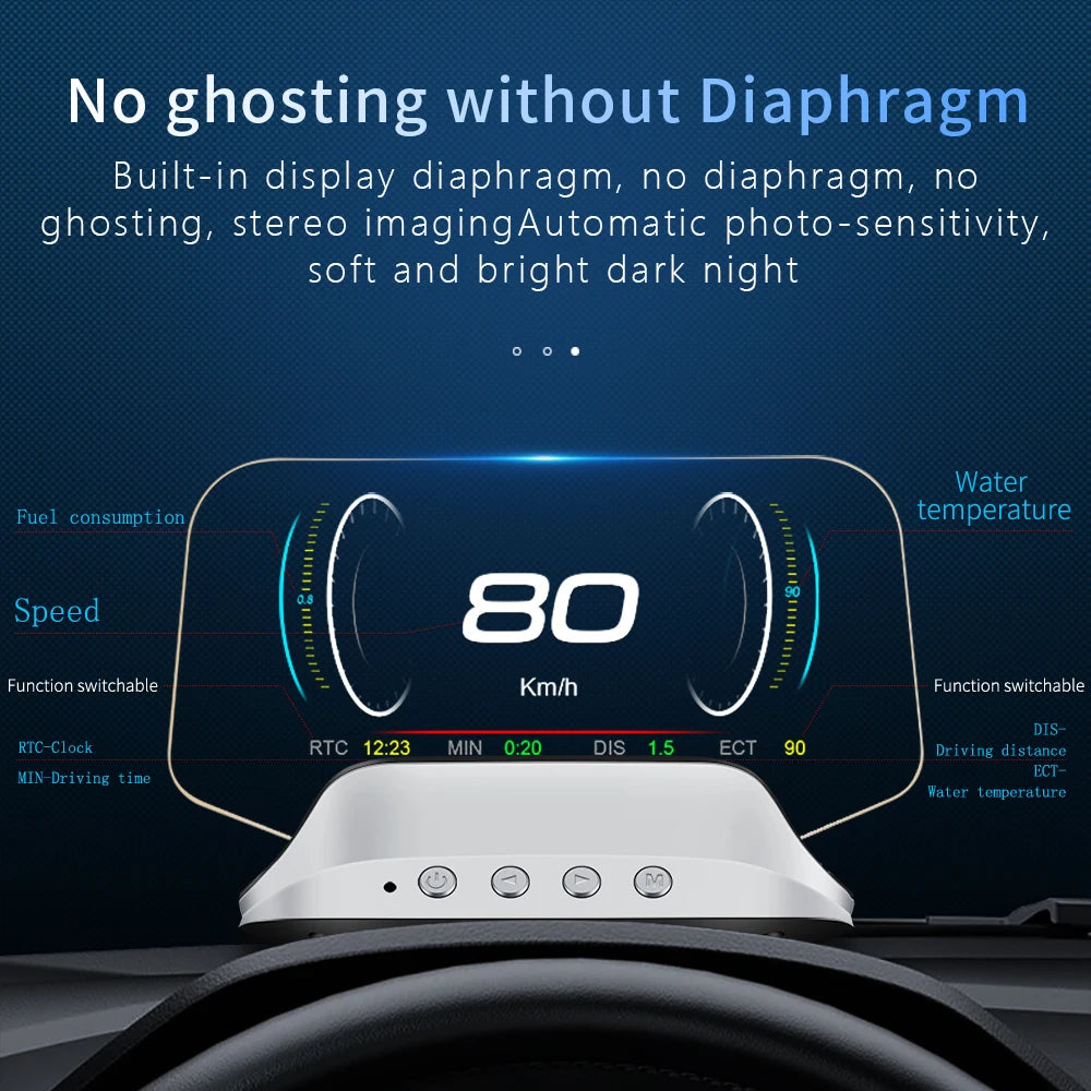Multifunctional Car Heads-Up Display