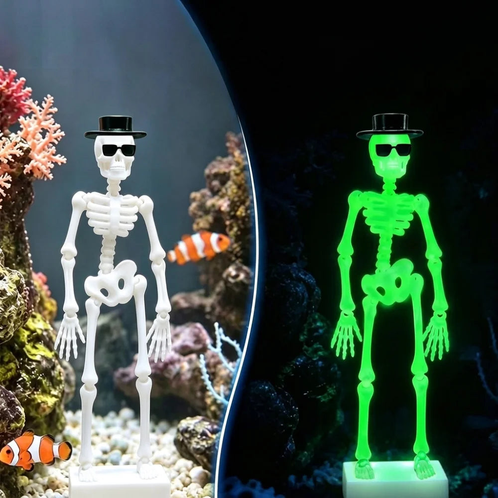 Dynamic Dancing Skeleton Aquarium Bubbler