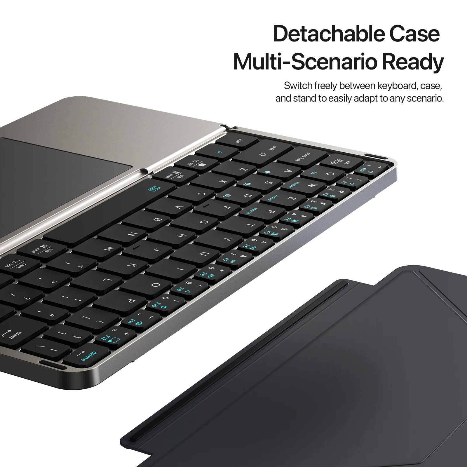 Multifunctional Foldable Bluetooth Keyboard