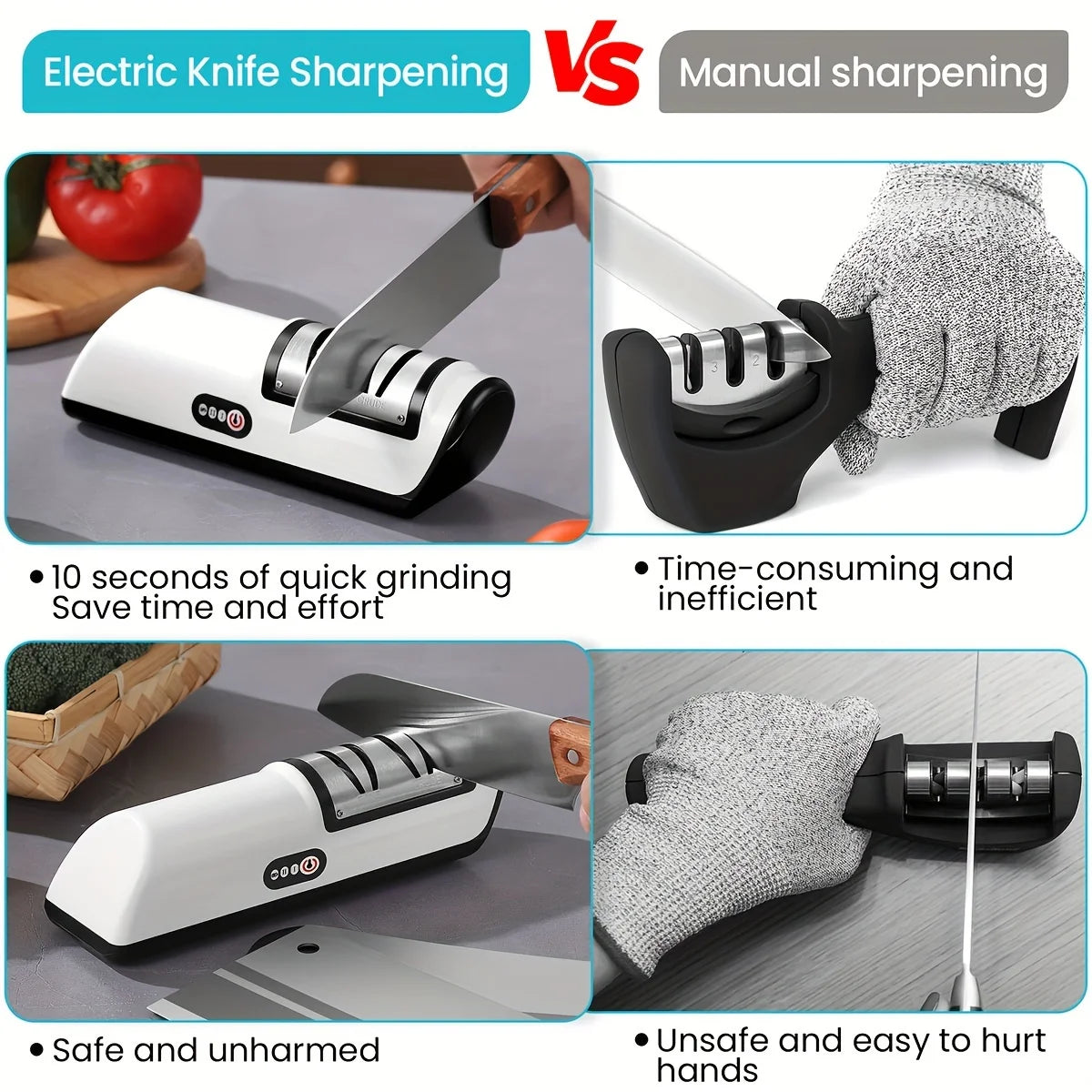 Multifunctional Electric Knife Sharpener