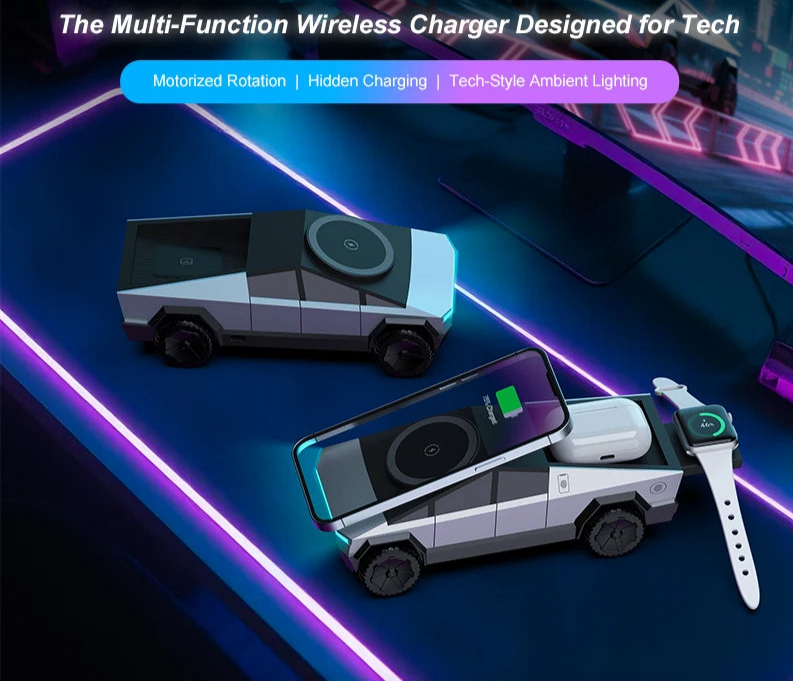 3 in 1 Wireless Charging Station