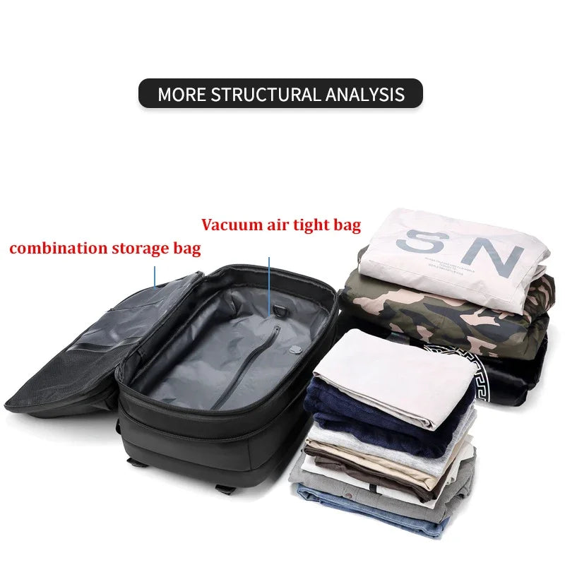 Large Capacity vacuum compression Backpack