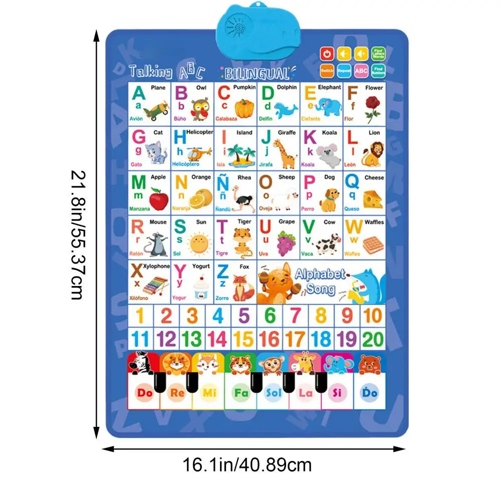 Electronic Interactive Toddlers Learning Chart