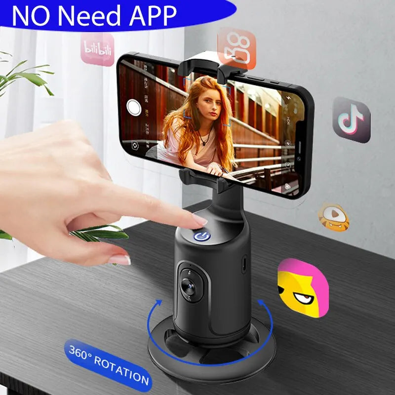 Smart Face Recognition Auto Tracking Phone Holder