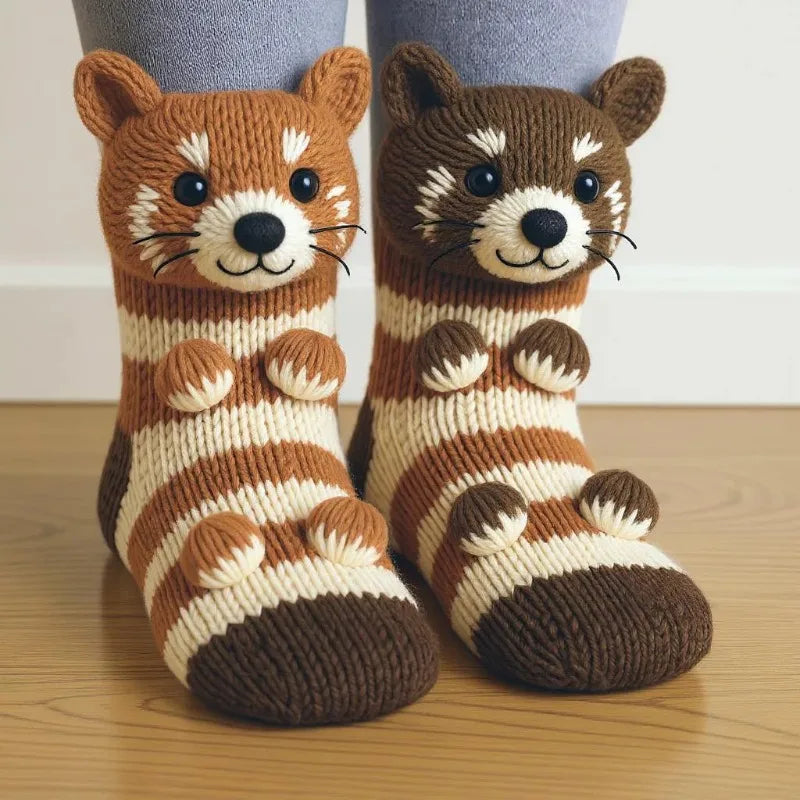 3D Animal Cozy Socks