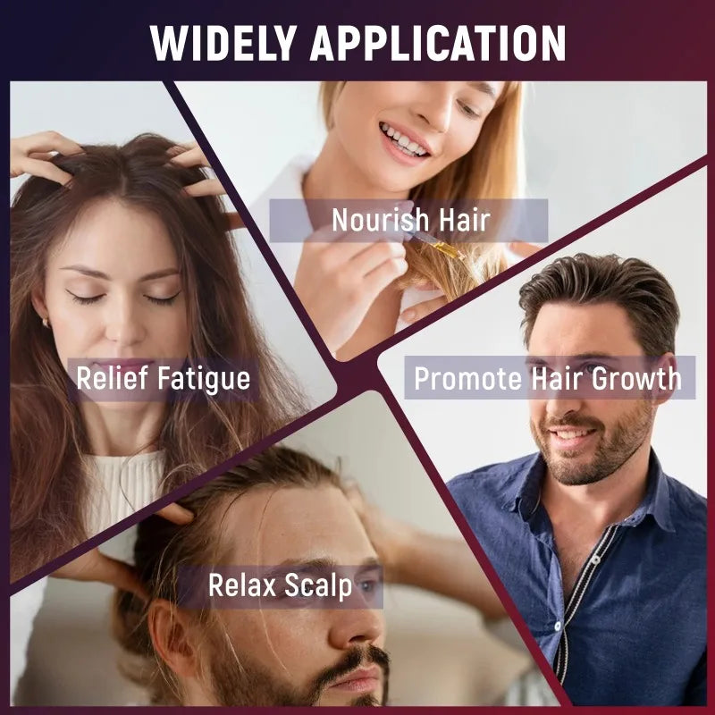 Vibration Mist Scalp Massager Comb