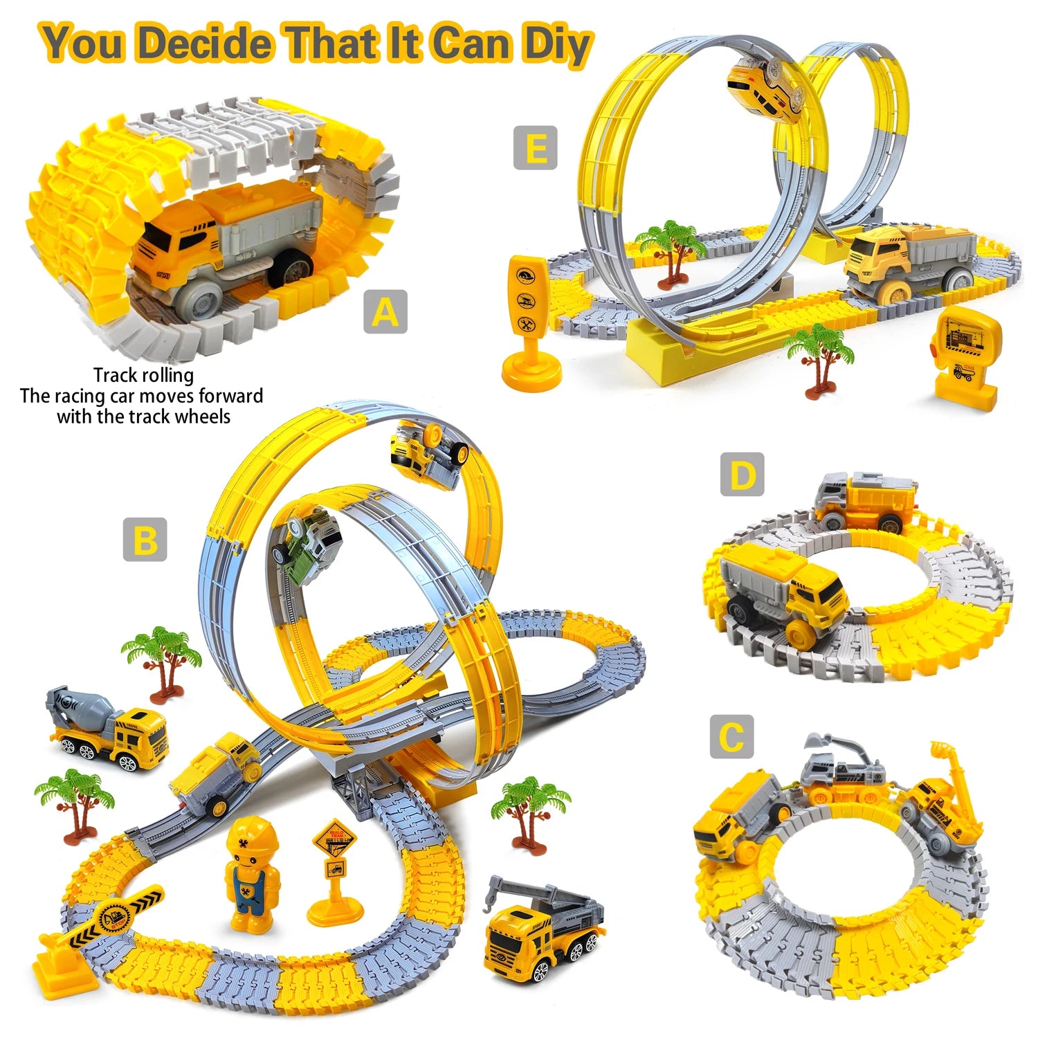 Climb Adventure Track Toy Set