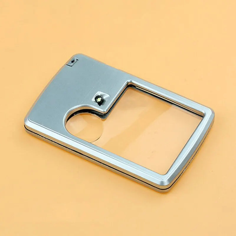 Ultra Thin Magnifying Glass with Led Light