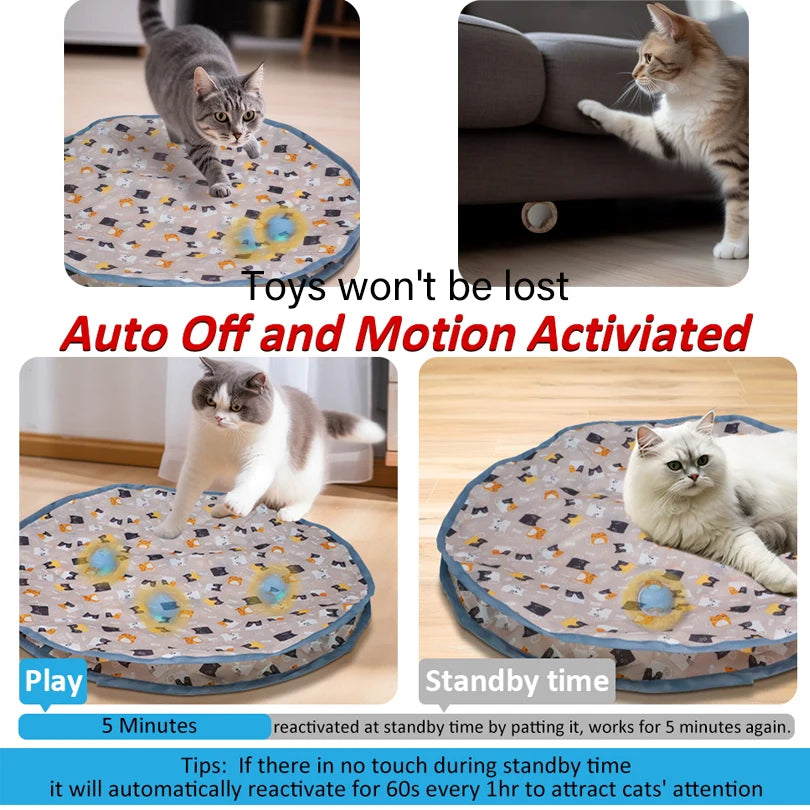 Interactive Cat Play Mat