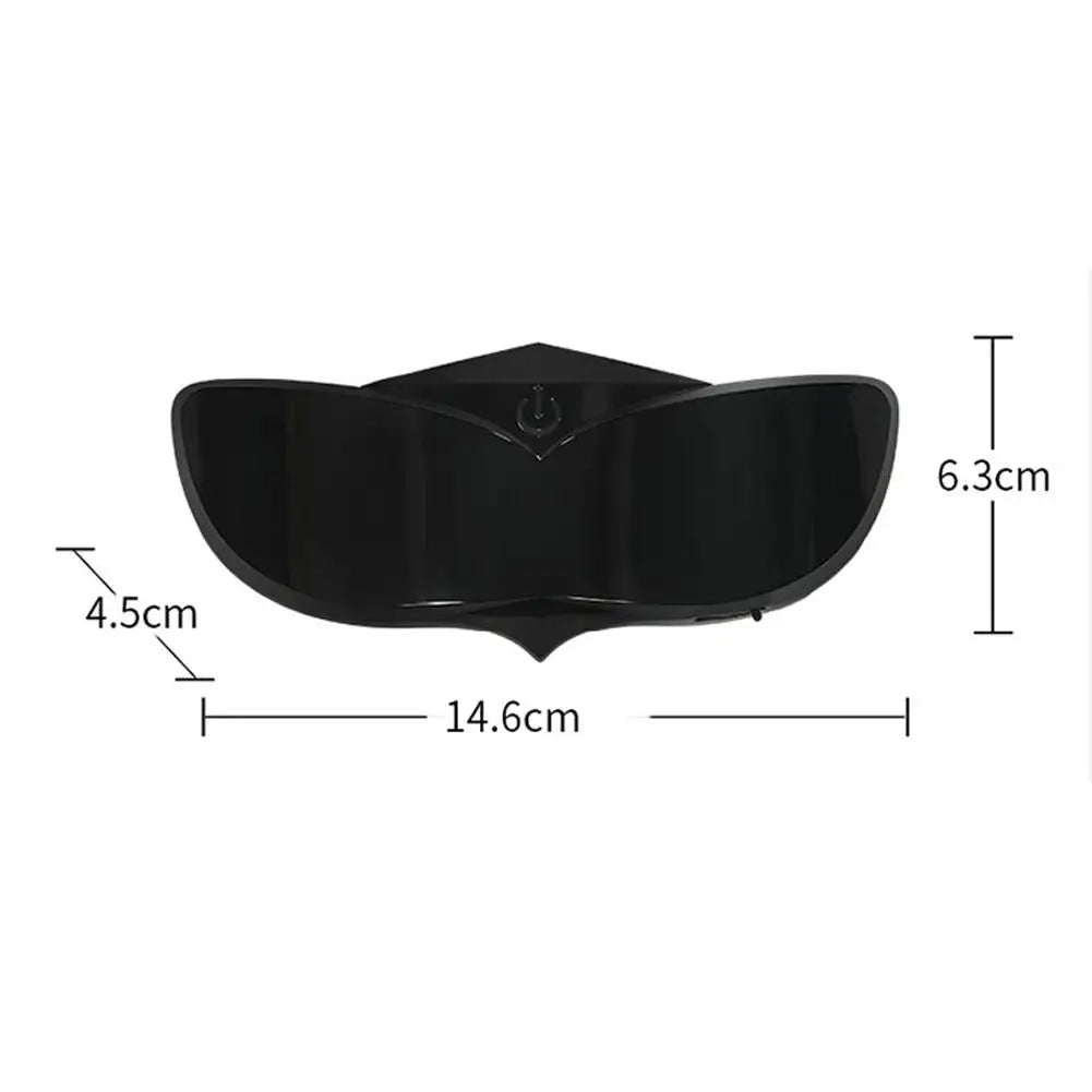 Motorcycle LED Helmet Display