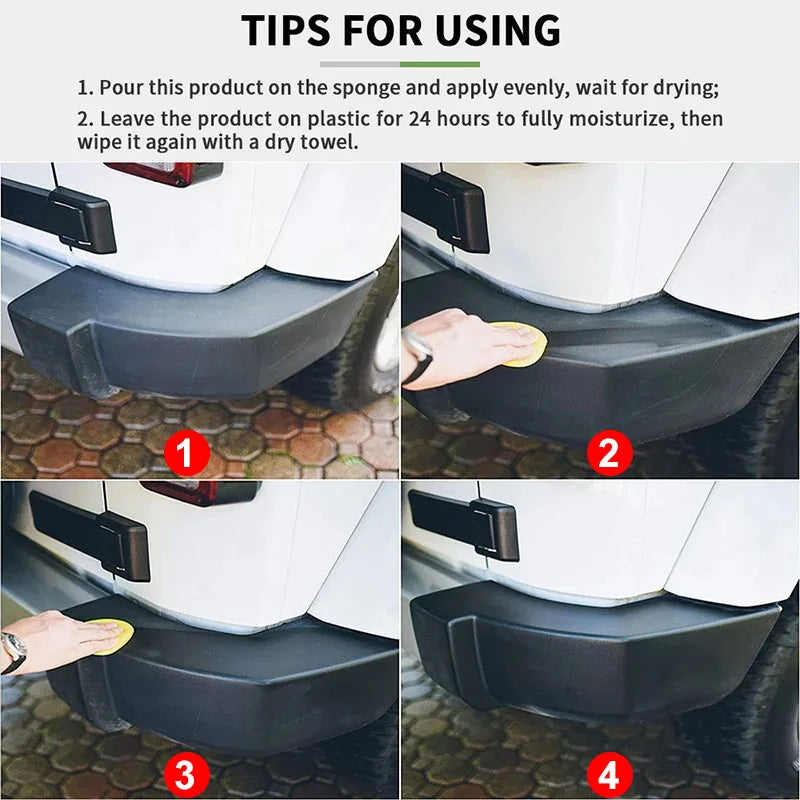 Auto Plastic Restorer Coating Agent