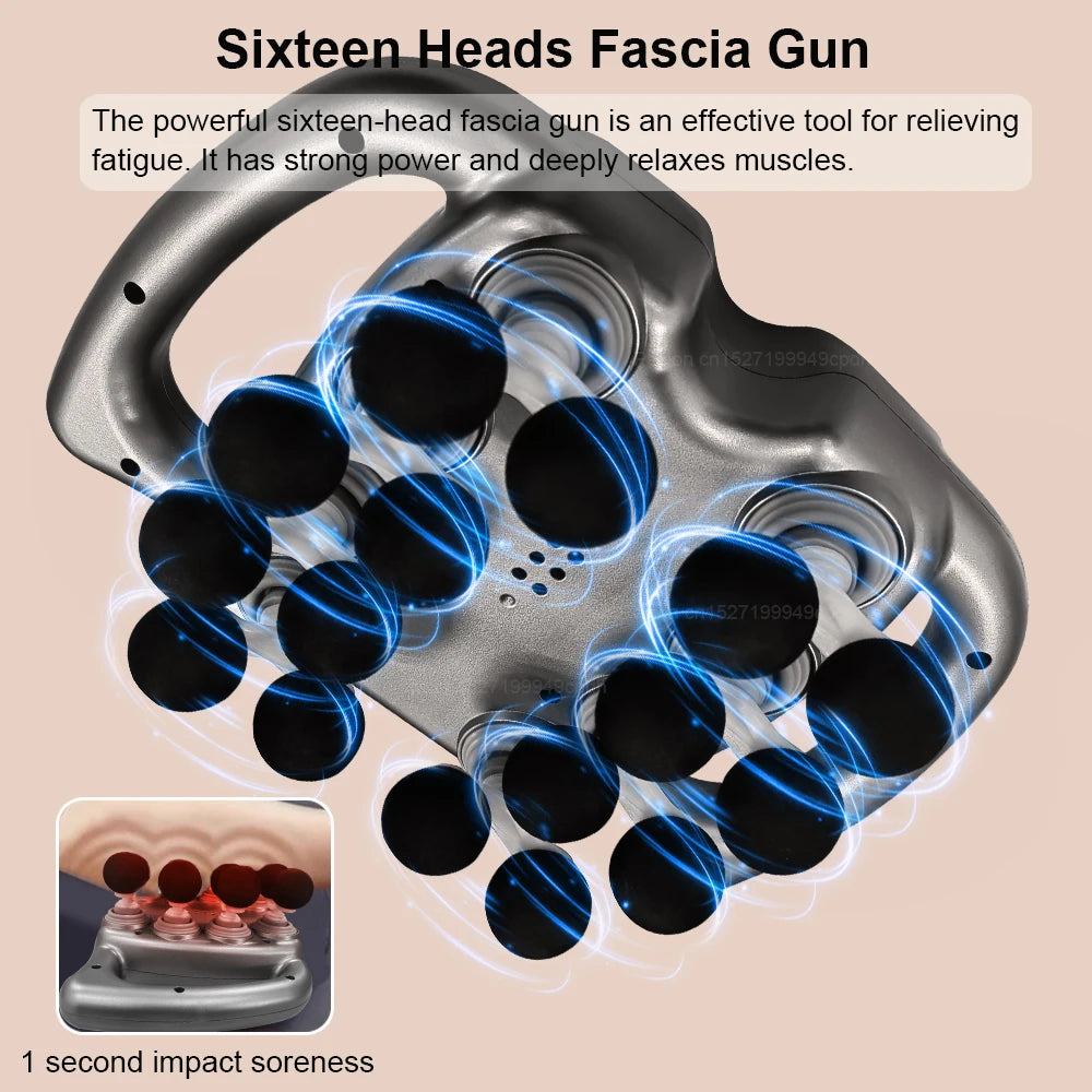 Multi-Functional Full-Body Massager Gun