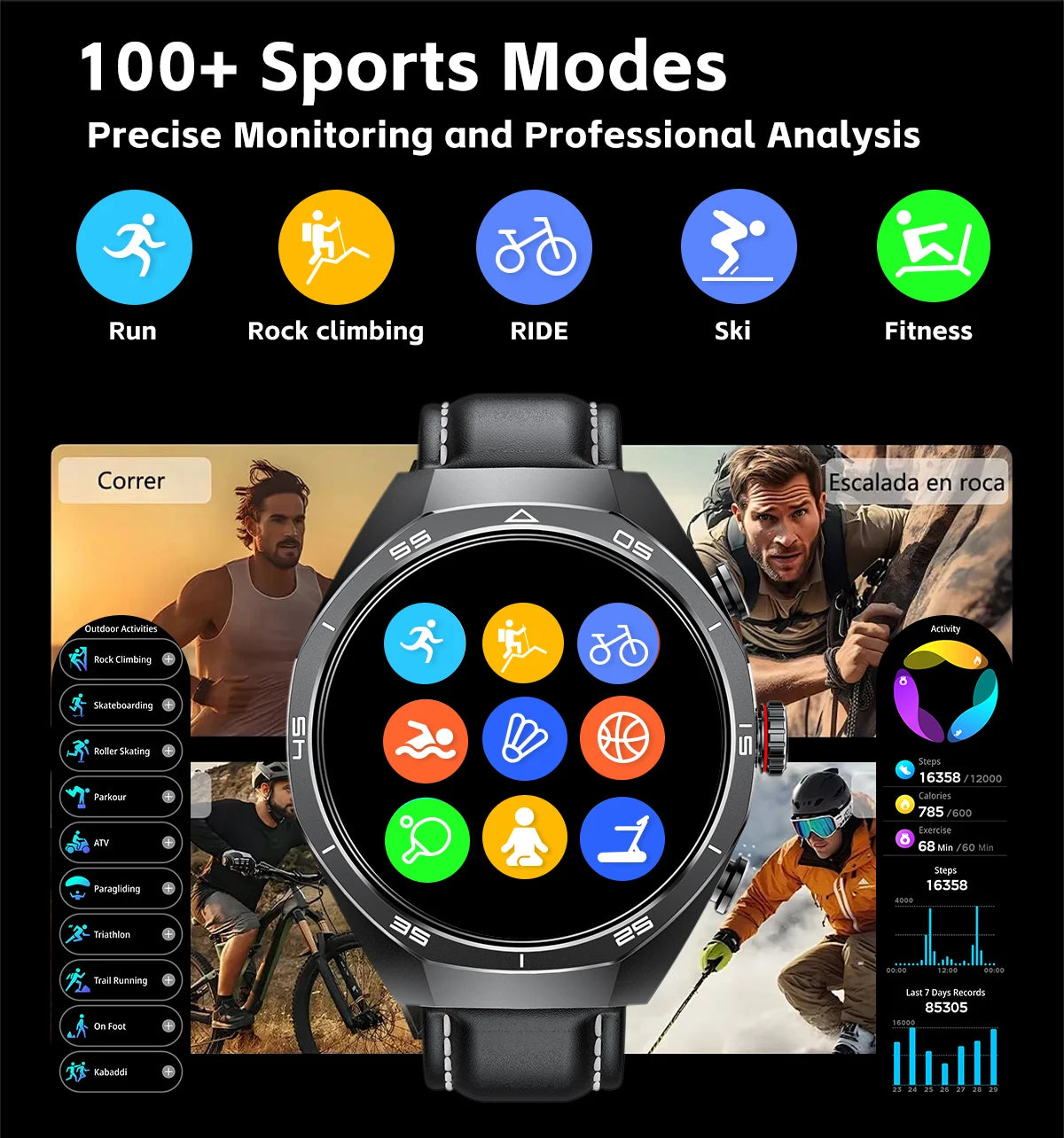 Smart Two-in-one Bluetooth Watch