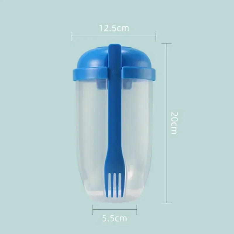 Portable Salad Cup with Fork