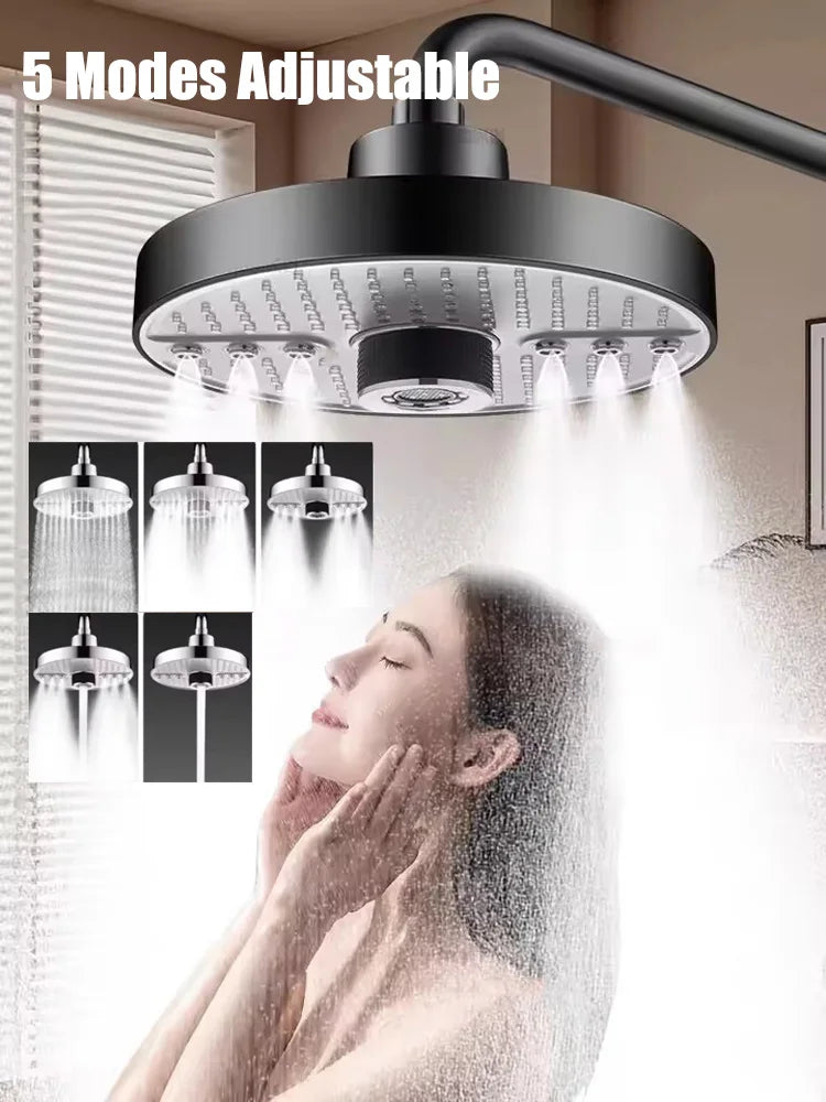 5 Modes Adjustable Shower Head