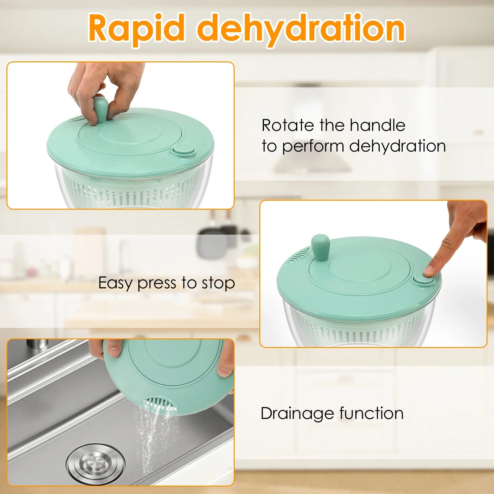 Multifunctional Vegetable Chopper For Salad