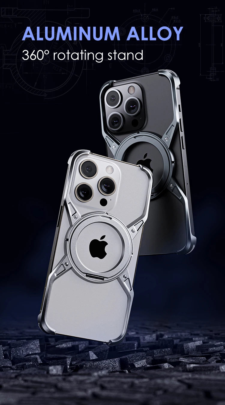 Frameless Free Spins Magnetic Phone Case