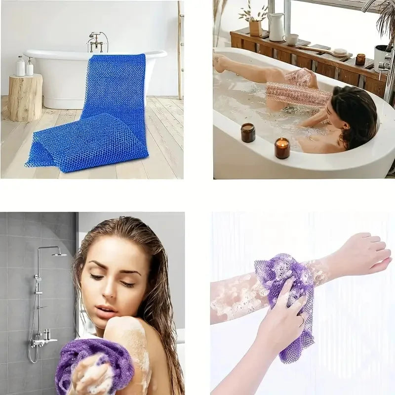 Exfoliating Sponge Mesh Bath Scrub