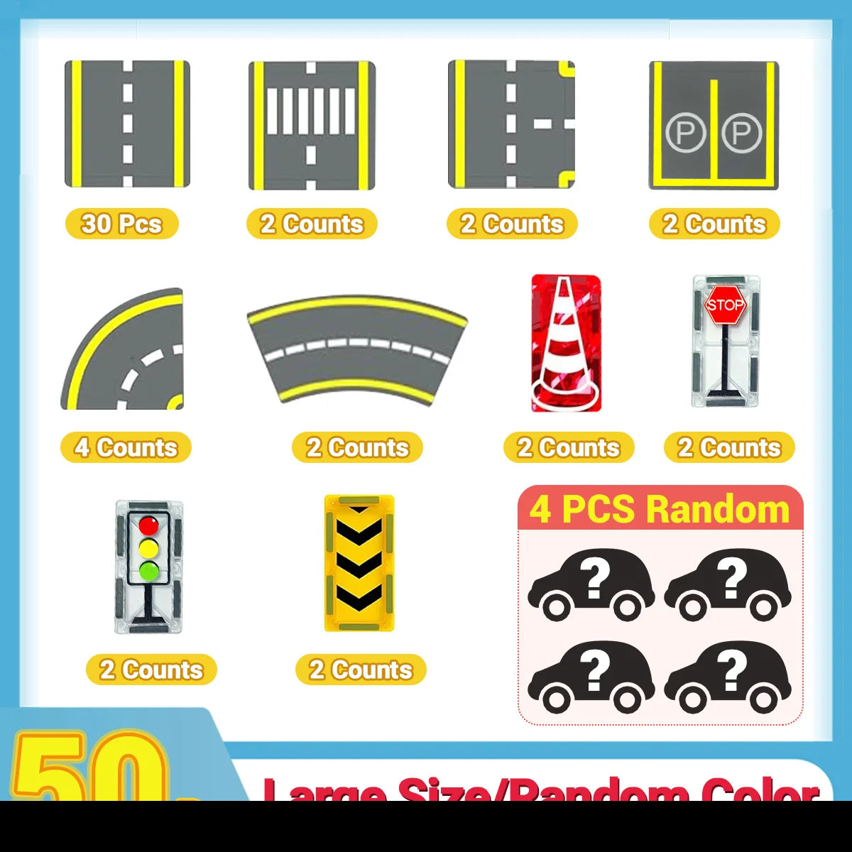 Magnetic Track Construction Kit