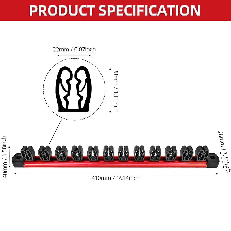 Magnetic Tools Storage Rack