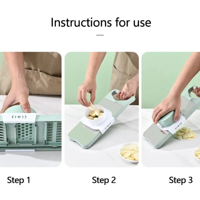 Multifunctional Stainless Steel Vegetable Cutter