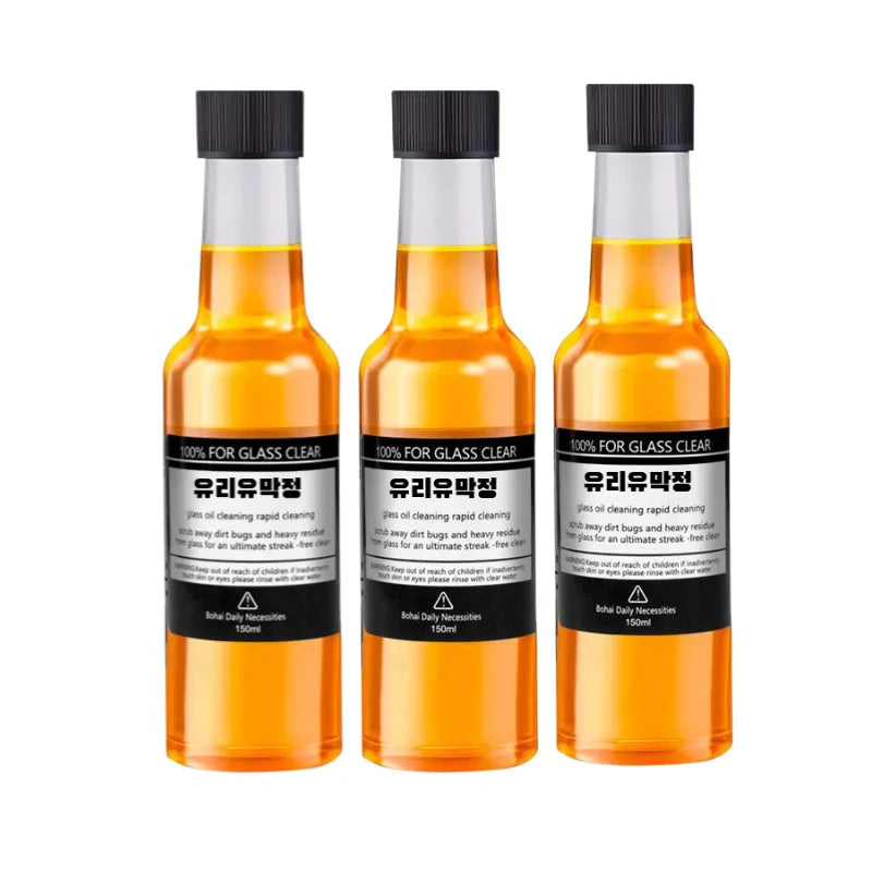 Vehicle Windshield Glass Oil Film Remover