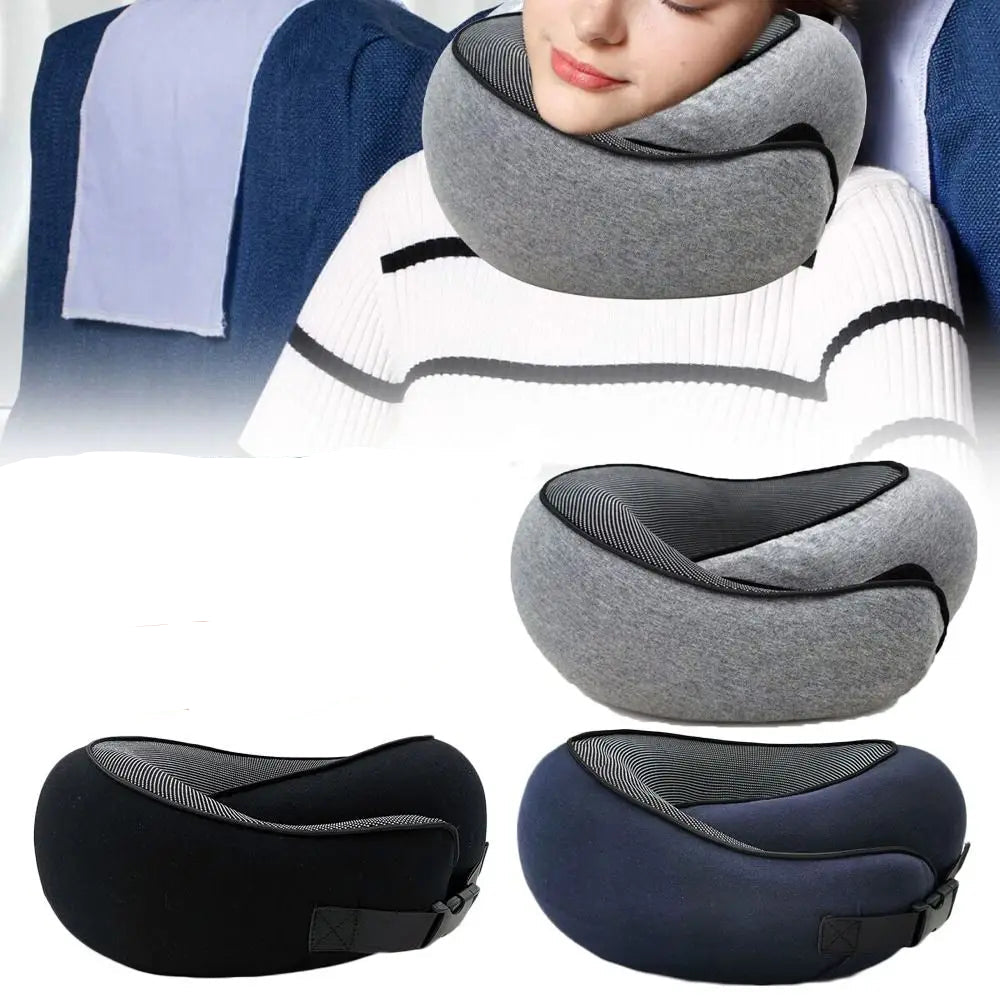 Memory Foam Travel Neck Pillow