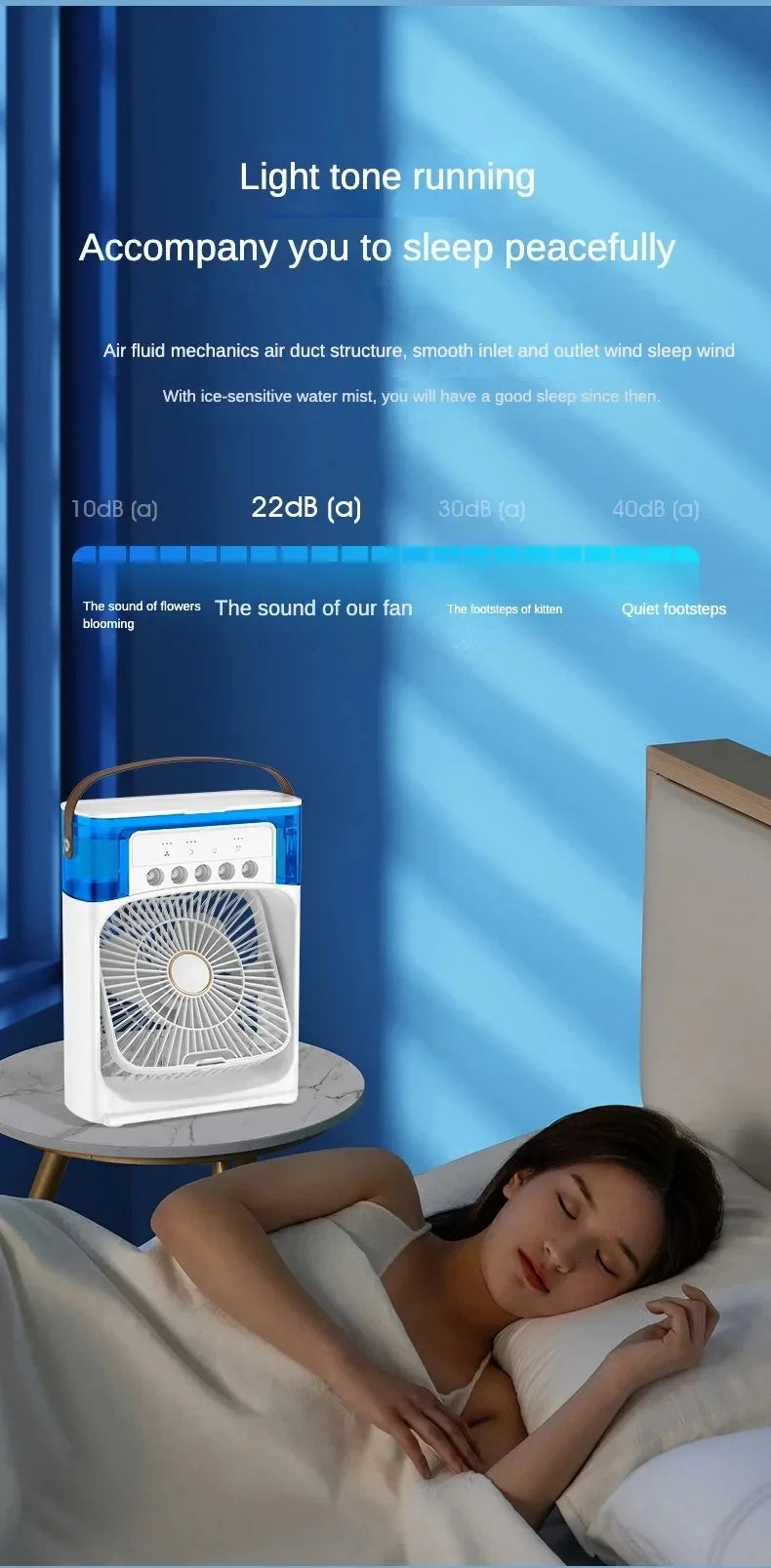 AirMist Pro Desktop Humidifier Fan
