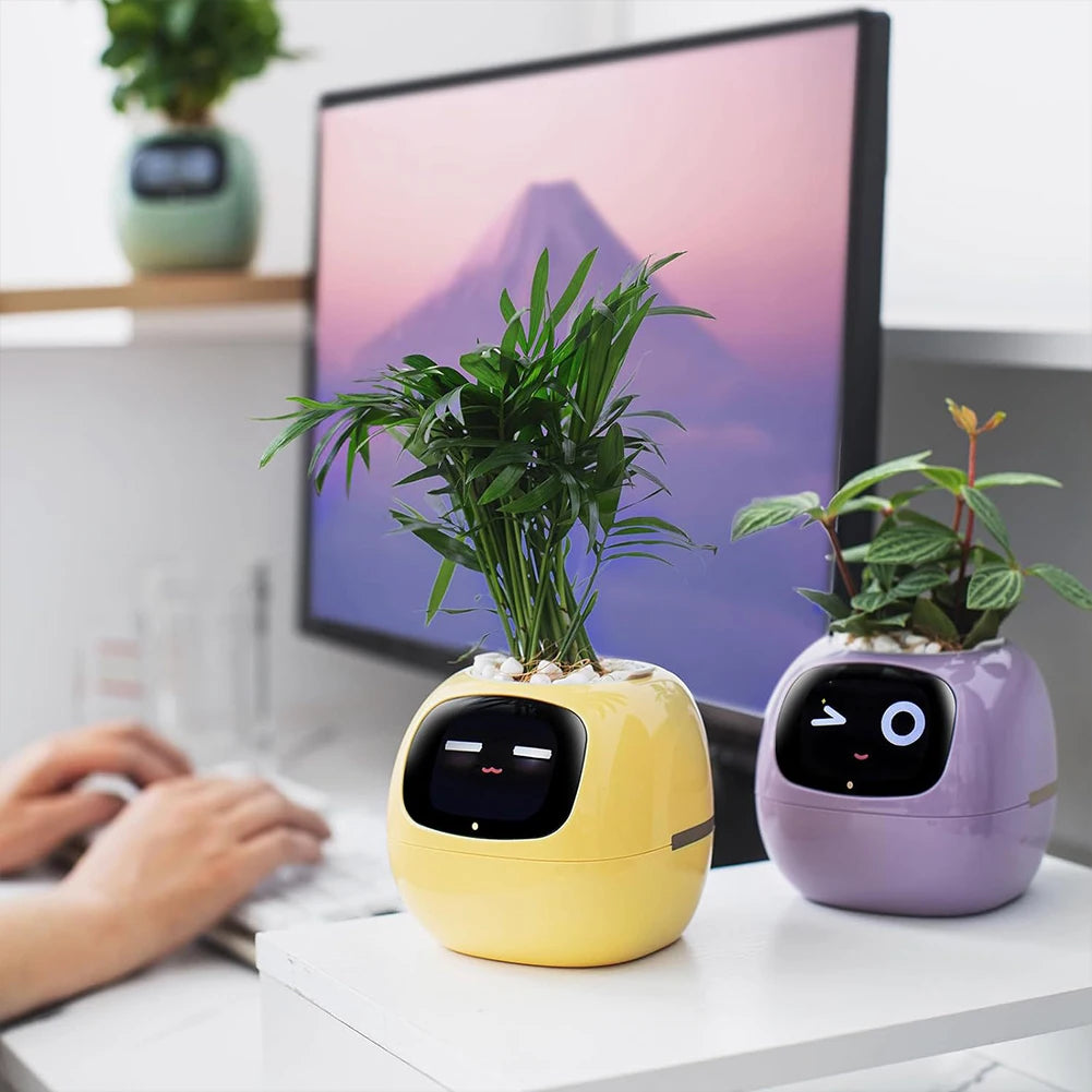 Rechargeable Smart AI Flowerpot