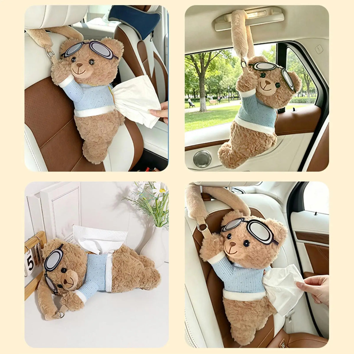 Bear Hug Tissue Holder