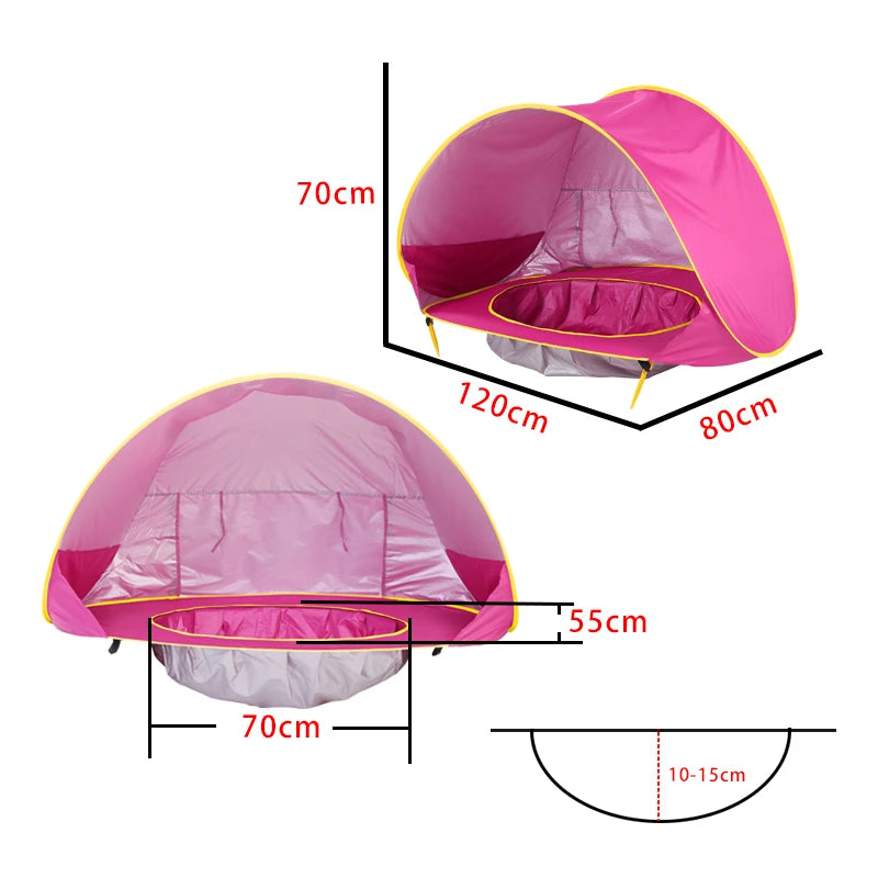 UV Protection Baby Beach Tent