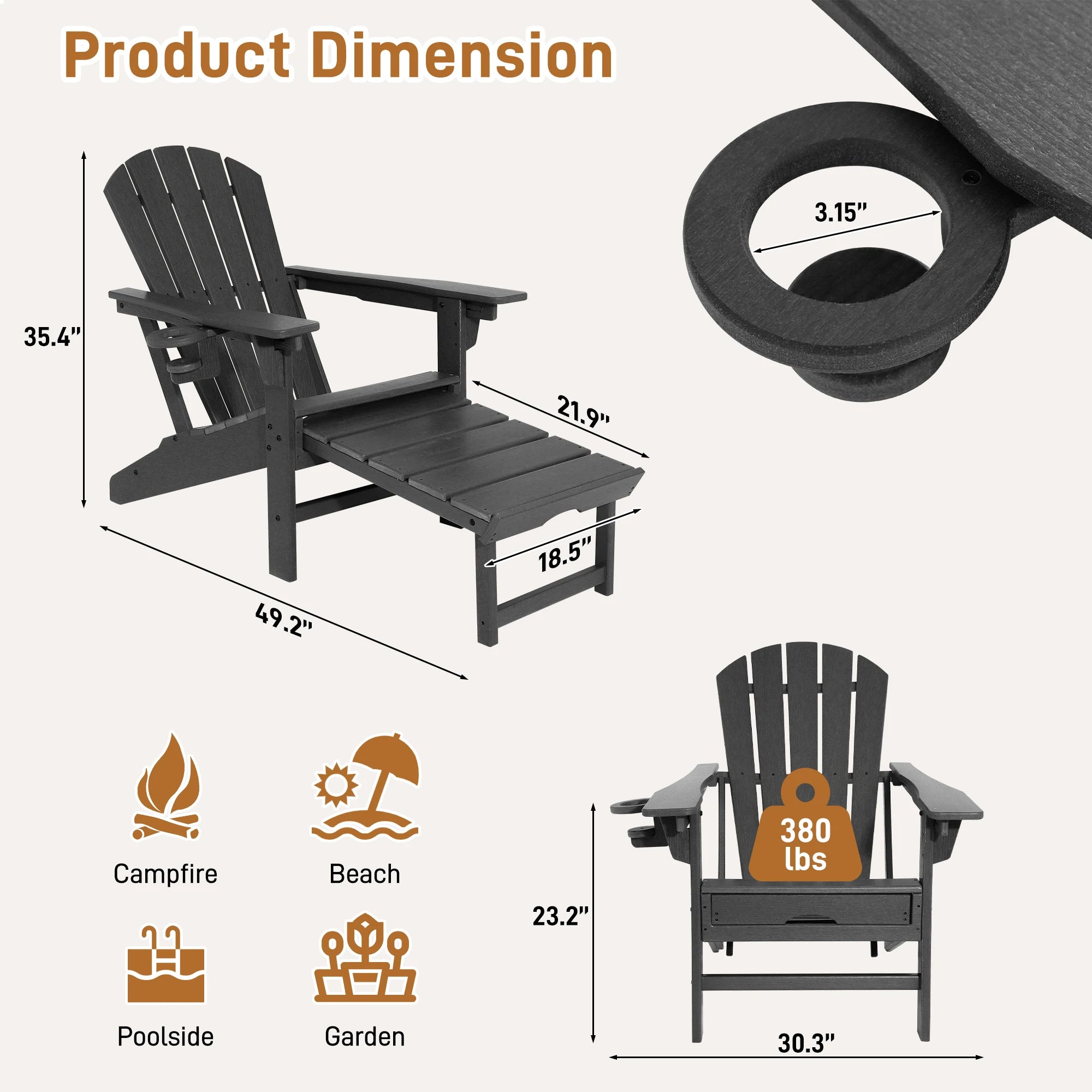 2-in-1 Relax Lounger