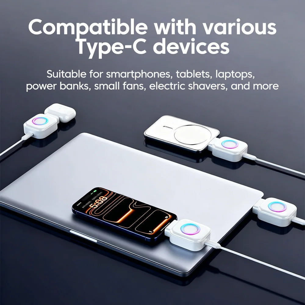 Type-C Auto Cut-Off Charging Adapter