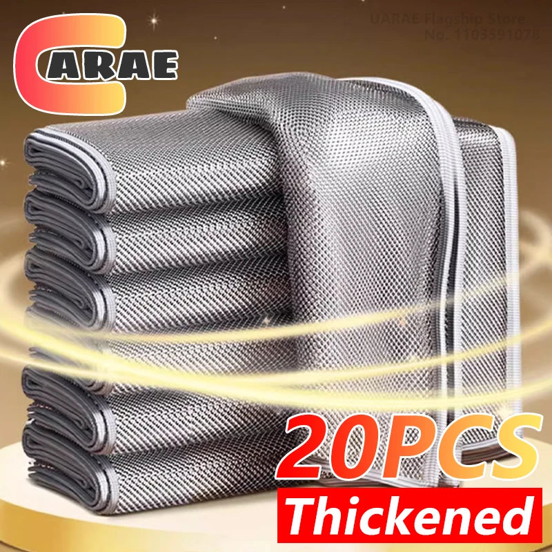 Metal Scrubber Kitchen Dishwashing Cloth