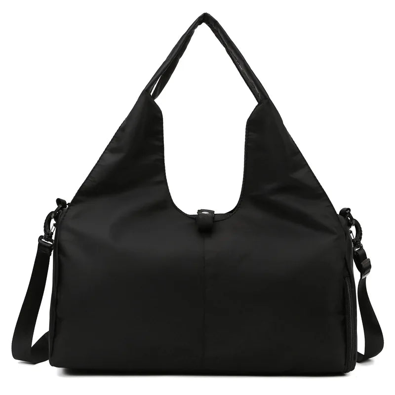 Women Gym Handbag With Shoe Compartment