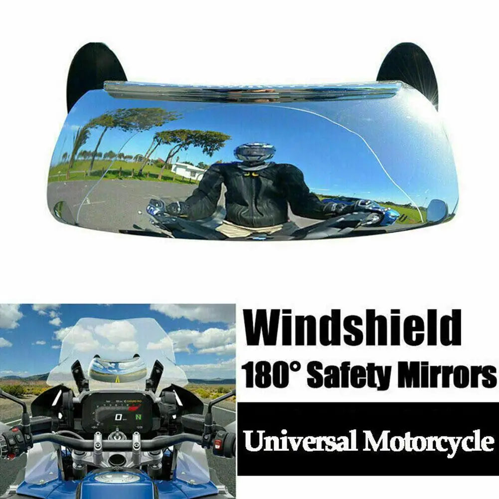 Motorcycle180 Degree Wide Angle Rearview Mirror