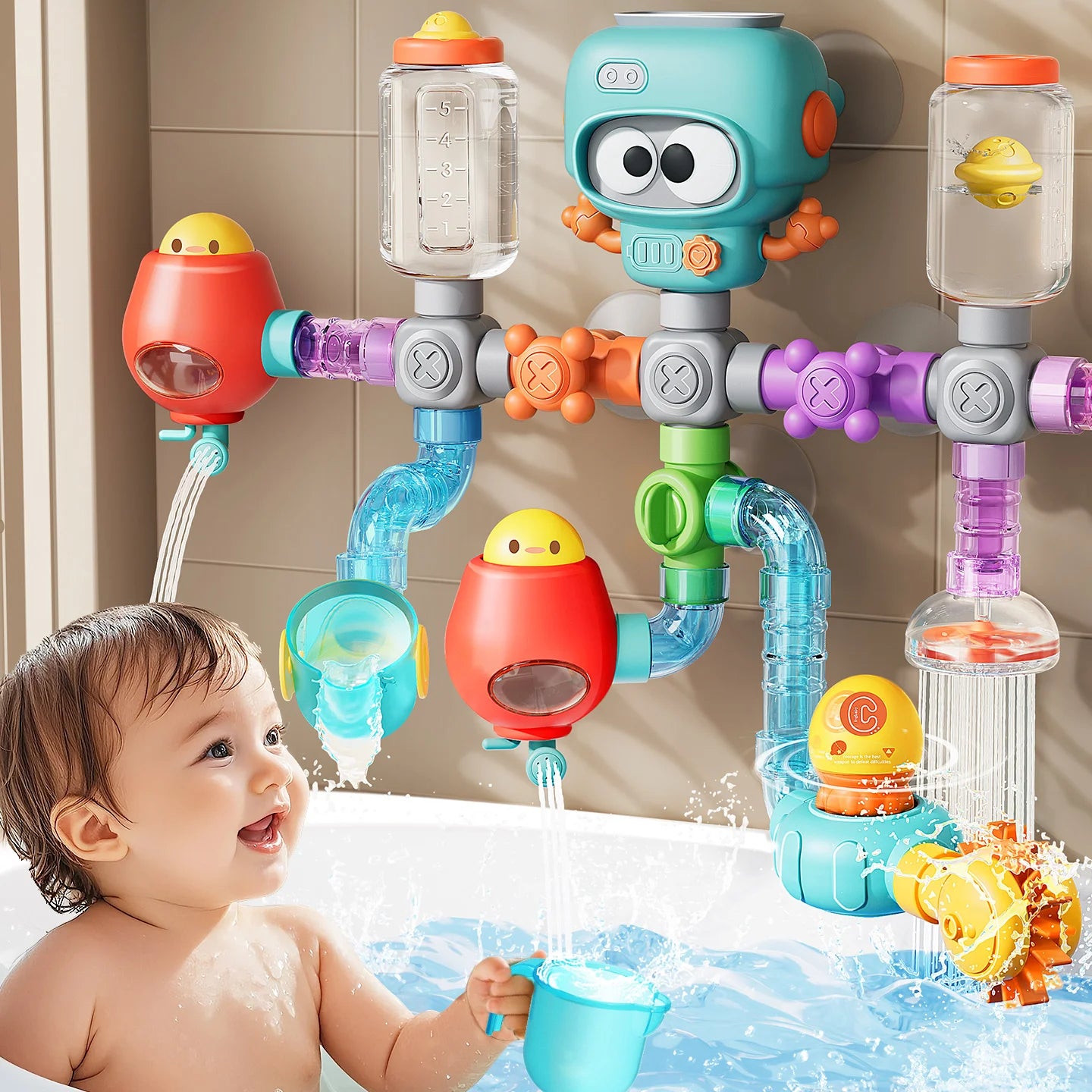 Kids Bath Fun Activity Set