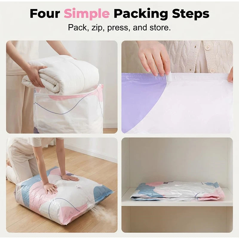 Heavy-Duty Vacuum Storage Compression Bags