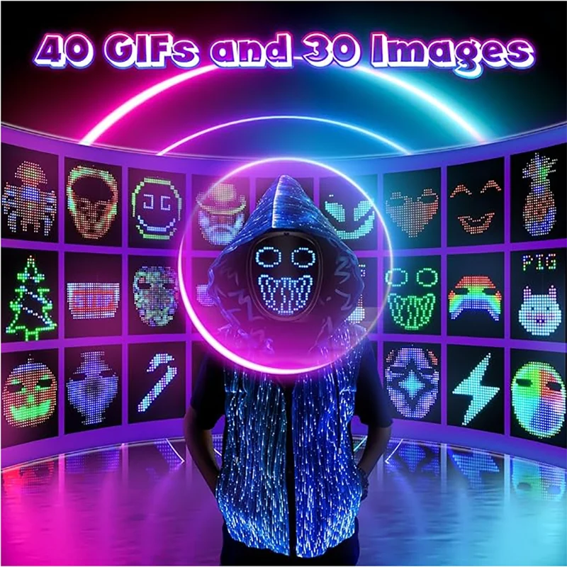 Smart Bluetooth LED Face Mask