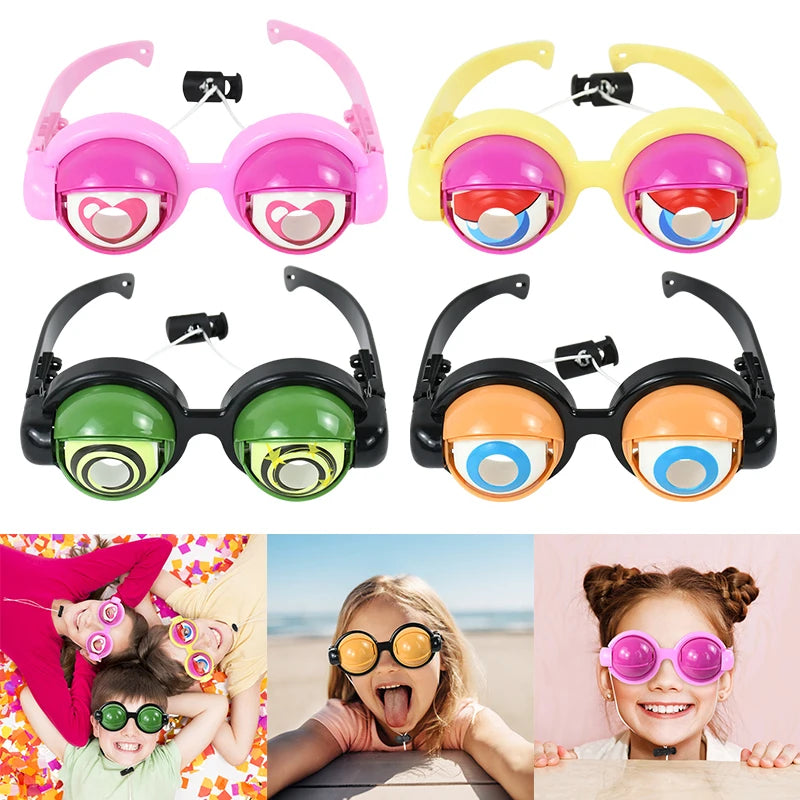 Funny Big Eyes Spoof Glass Toy